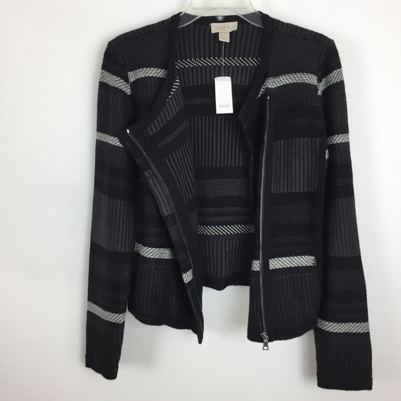 LOFT Sweaters - ⬇️ Loft Outlet Knit Zip Up Sweater Jacket